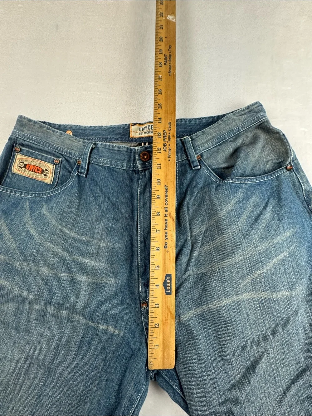 Enyce Light Blue Denim Jean Shorts